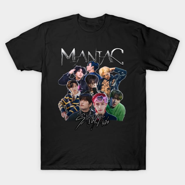 skz maniac T-Shirt by GlitterMess